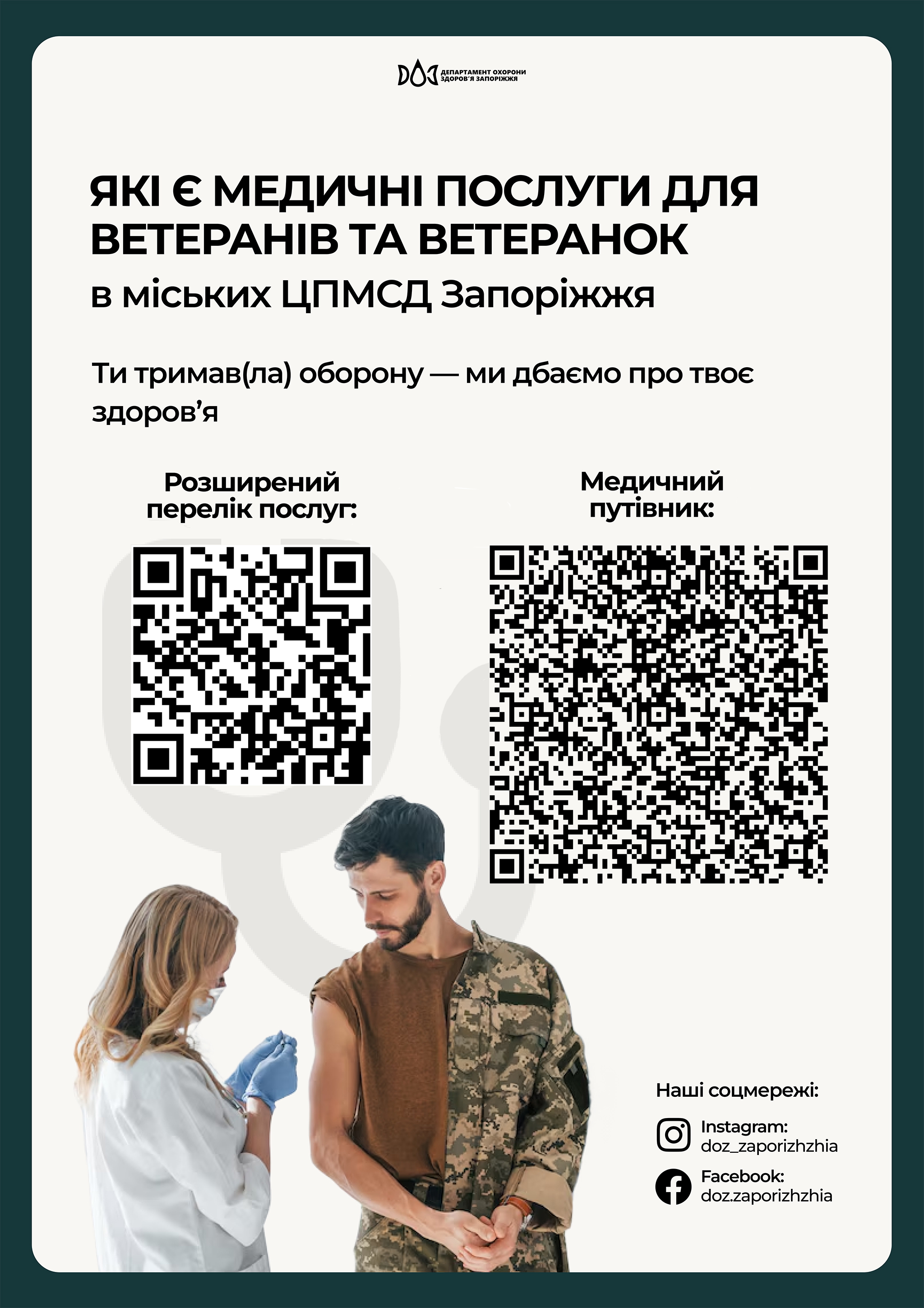 медичні послуги ветеранам
